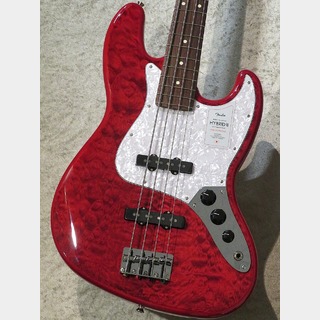 Fender 【極彩キルトトップ】2024 Collection Made in Japan Hybrid II Jazz Bass -Quilt Red Beryl-【4.14kg】