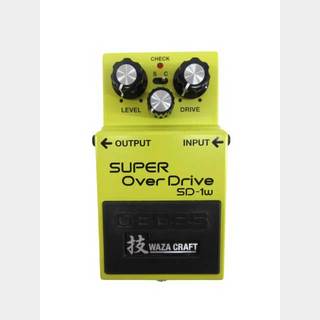 BOSS SD-1W SUPER OverDrive 技 WAZA CRAFT 2024年製 【鹿児島店】