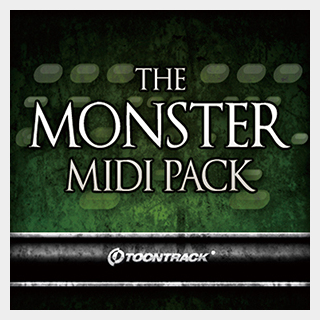 TOONTRACK DRUM MIDI - MONSTER MIDI PACK