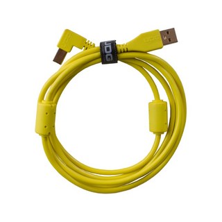 UDGUltimate Audio Cable USB 2.0 A-B Yellow Angled 1m 【本数限定USBケーブル特価】