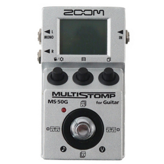 ZOOM 【中古】 マルチエフェクター ZOOM MultiStomp MS-50G ズーム ギターエフェクター