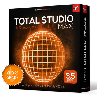 IK Multimedia Total Studio 3.5 MAX Crossgrade クロスグレード版 ソフトウェアバンドル 初回限定版【渋谷店】