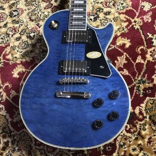 Epiphone Les Paul Custom Quilt Viper Blue (バイパーブルー) エレキギター レスポールカスタム 島村楽器限定