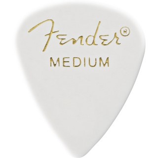 FenderCLASSIC CELLULOID PICKS， 351 SHAPE - 12 PACK【ホワイト/Medium】[#1980351880]