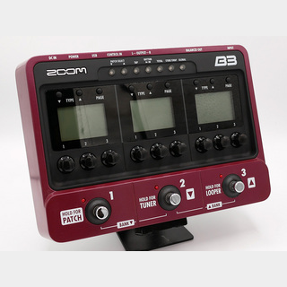 B3 Bass Effects & Amp Simulator Pedal | Zoom