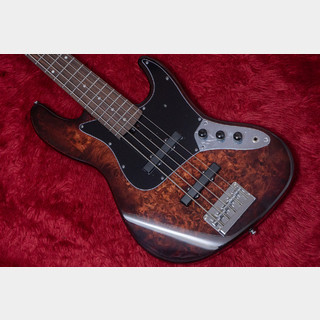 HEX Guitars B365 Tranceparent Brown Burst