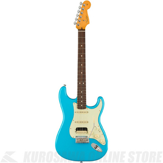 FenderAmerican Professional II Stratocaster HSS, Rosewood, Miami Blue 【小物プレゼント】