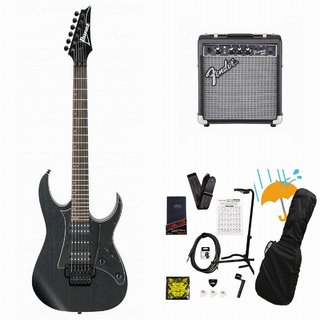 IbanezRG350ZB Weathered Black (WK) エレキギター Fender 10Wアンプ付属エレキギター初心者セットR【WEBSHOP】