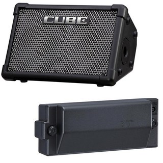 RolandCUBE Street EX ＆ Rechargeable Amp Power Pack [BTY-NIMH/A] Set