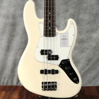 Fender 2024 Collection Made in Japan Hybrid II Jazz Bass PJ Rosewood Fingerboard Olympic Pearl  【梅田店】