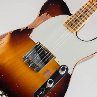 Fender Custom Shop Limited Edition 50s Cocked-Wah Pine Esquire Super Heavy Relic/Wide Fade 2-Tone Sunburst【R131422】