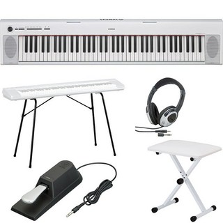 YAMAHA NP-32WH【入門Aセット】【ピアノ入門セット】【お取寄せ商品】