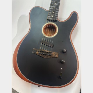 Fender American Acoustasonic Telecaster -Black- 2018 USED!! 【軽量2.27Kg】【多彩なエレアコ】