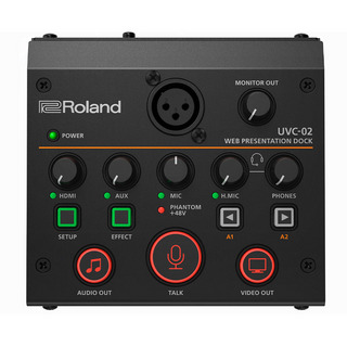 Roland UVC-02 WEB PRESENTATION DOCK [ zoom会議/ プレゼン/ web会議/ ライブ配信]
