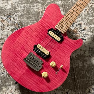 Sterling by MUSIC MANSUB AX3FM-STP-M1 AXIS FLAME MAPLE ステイン・ピンク エレキギター