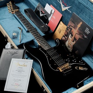 Fender Custom Shop Custom Built Custom Stratocaster NOS HSH Floyd Rose Gold Hardware Black“別注モデル”【渋谷店】