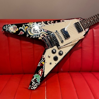 Gibson Custom ShopInspired by Series Jimi Hendrix Psychedelic Flying V -2006-【御茶ノ水FINEST_GUITARS】