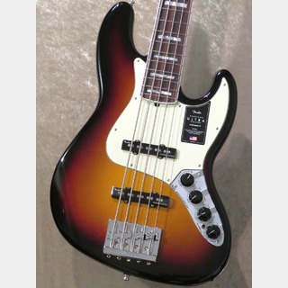 Fender【5弦】American Ultra Jazz Bass V -Ultraburst- #US24002043【18Vプリアンプ】【4.51kg】