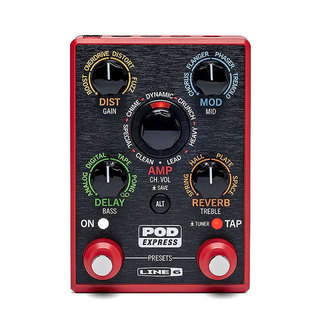 Line 6のギター・プロセッサー“POD Express Guitar”が5月に発売 HX