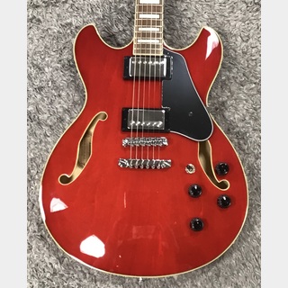 Ibanez AS73-TCD (Transparent Cherry Red) -AS Artcore-【2024年製】【セミアコ】