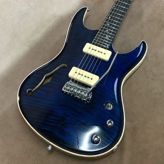 Valenti GuitarsNebula Carved Semihollow,Blue Burst【WEBSHOP在庫】