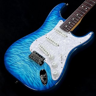 Fender ISHIBASHI FSR Made in Japan Hybrid II Stratocaster Rosewood Transparent Blue Burst(重量:3.49kg)【渋