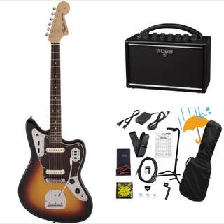 Fender Made in Japan Traditional 60s Jaguar Rosewood FB 3-Color Sunburst BOSS KATANA MINI アンプ付き13点セ