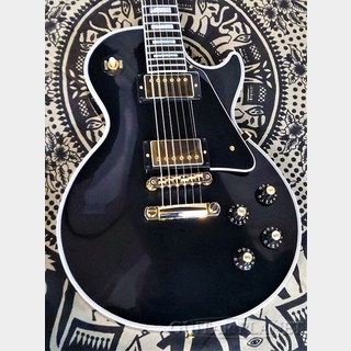 Gibson Custom Shop ~Japan Limited Run~ Les Paul Custom w/ Ebony Fingerboard Waffleback Tuners Ebony VOS 【#CS404395】