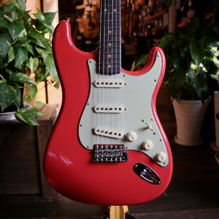 Fender Custom Shop1963 Stratocaster Journeyman Relic Aged Fiesta Red