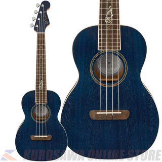 Fender Acoustics Dhani Harrison Uke Walnut Fingerboard Sapphire Blue 【チューナープレゼント】(ご予約受付中)