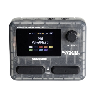Sonicake Pocket Master レトロレッドホワイト Sonicake Pocket Master Compact Multi-effects Processor (QME-10)