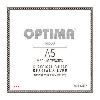 OPTIMA NO6.SMT5 No.6 Special Silver A5 Medium 5弦 バラ弦 クラシックギター弦×3本