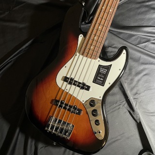 Fender Player Jazz Bass V, Pau Ferro Fingerboard, 3-Color Sunburst【現物画像】