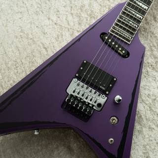 ESP ALEXI RIPPED -Purple Fade Satin w/Ripped Pinstripe-