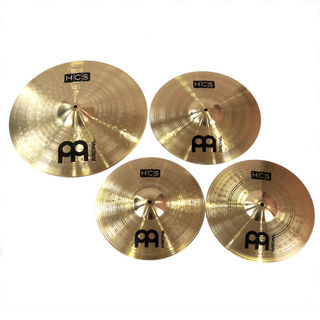 Meinl 【中古】 MEINL マイネル HCSシリーズ ハイハットペア クラッシュ ライド シンバル4枚セット