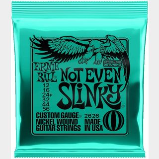 ERNIE BALL NICKEL WOUND NOT EVEN SLINKY #2626【12-56/エレキギター弦】