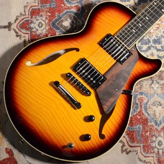 Sadowsky Semi Hollow Tobacco Burst【現物画像】