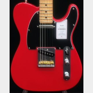 Fender Made In Japan Hybrid II Telecaster -Modena Red/Maple-【JD24020317】【3.43kg】