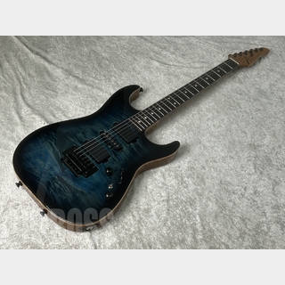 TOM ANDERSON Drop Top(Arctic Blue to Black Burst with Binding)