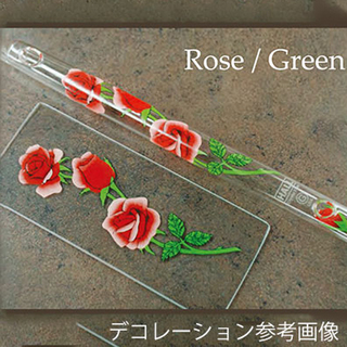 HALL CRYSTAL Eb Flute Offset:Rose with Green（ローズ/グリーン） [22115]