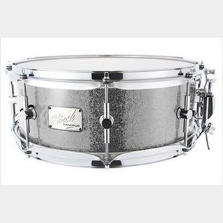 canopus Birch Snare Drum 5.5x14 Silver Spkl