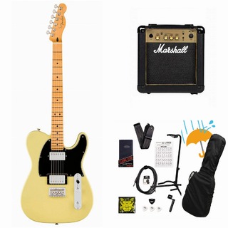 Fender Player II Telecaster HH Maple FB Hialeah Yellow エレキギター Marshall MG10アンプ付属エレキギター初心