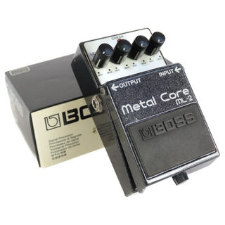 BOSS 【中古】メタルコア エフェクター BOSS ML-2 Metal Core ハイゲイン ディストーション エフェクター