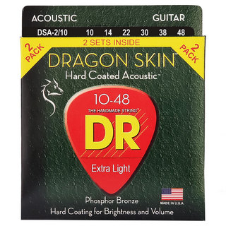 DR DR DRAGON SKIN DSA-2/10 2PACK Extra Light 010-048