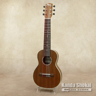 Ohana UkulelesTKG-20, Micro Guitar, Tenor Body, Tenor Scale, Solid Mahogany Top, Mahogany Back & Sides