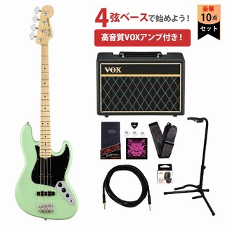 Fender American Performer Jazz Bass Maple Fingerboard Satin Surf Green フェンダーVOXアンプ付属エレキベース