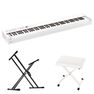 KORG コルグ D1 WH DIGITAL PIANO 電子ピアノ ホワイトカラー X型スタンド X型椅子付きセット