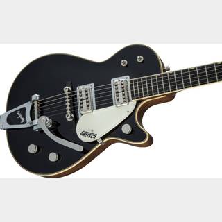 Gretsch G6128T-59 Vintage Select '59 Duo Jet with Bigsby, TV Jones, Black