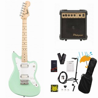 Squier by FenderMini Jazzmaster HH Maple FB Surf Green PG-10アンプ付属エレキギター初心者セットR【WEBSHOP】