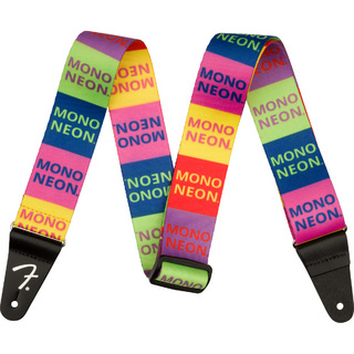 Fender MonoNeon Logo Strap Multi Color 2” ストラップ